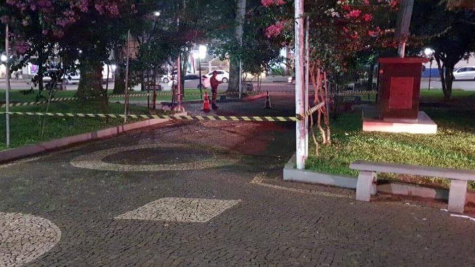 Vítima não resistiu aos ferimentos e morreu no hospital (Foto: Polícia Militar/Divulgação)