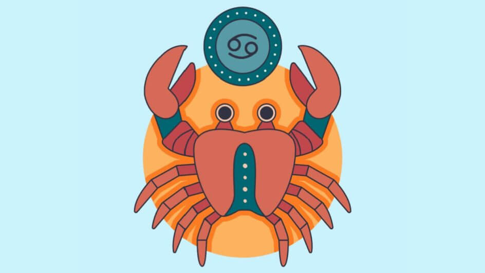 Caranguejo - símbolo do signo de Câncer