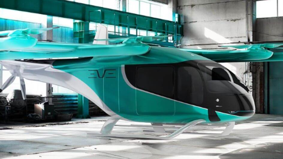 Modelo de carro voador presente no Summit Cidades