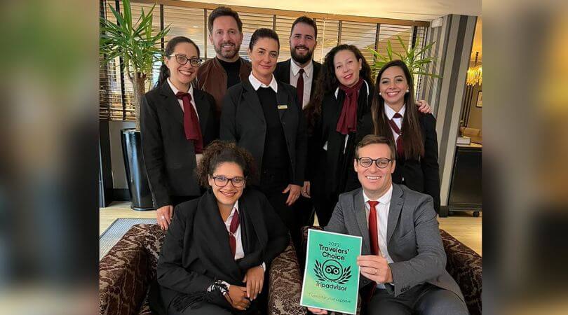 Com o reconhecimento do Tripadvisor, hotel catarinense se mantém entre os melhores do mundo.