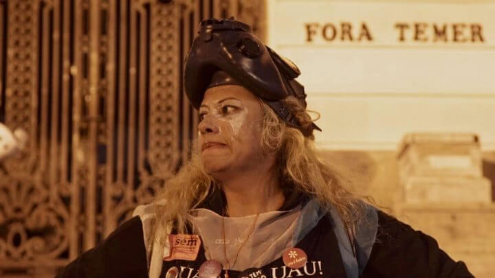 Indianara em manifestação em São Paulo