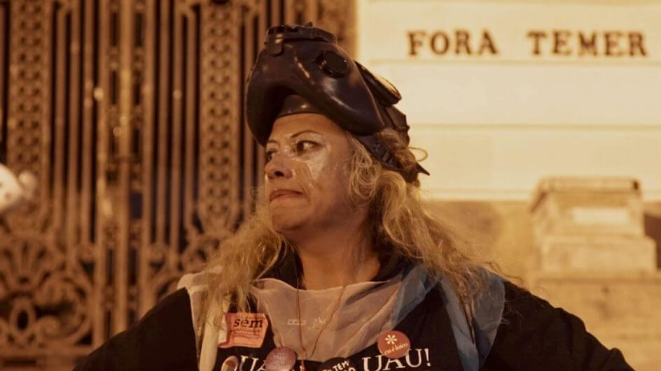 Indianara em manifestação em São Paulo