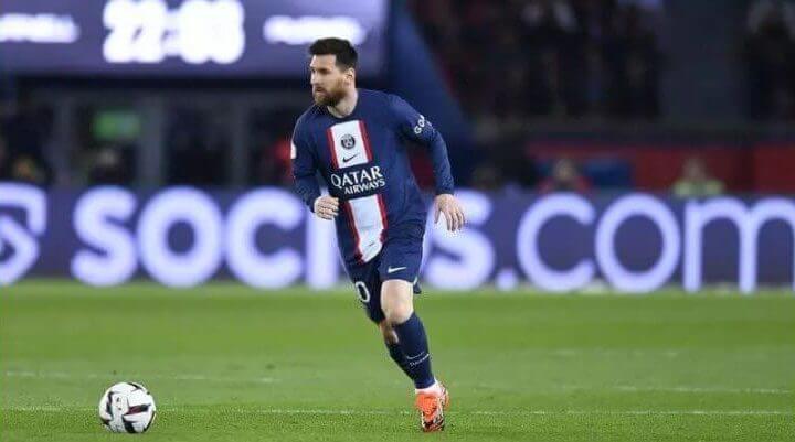 Messi estava há dois anos no clube