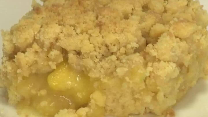 Receita de cuca de banana com laranja