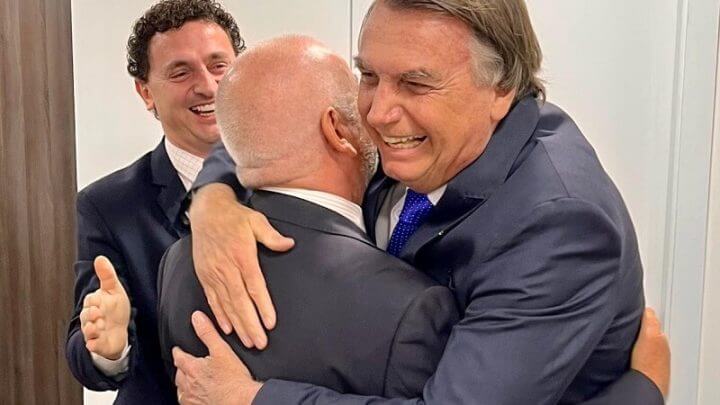 Bolsonaro recebeu Peninha e Pezenti