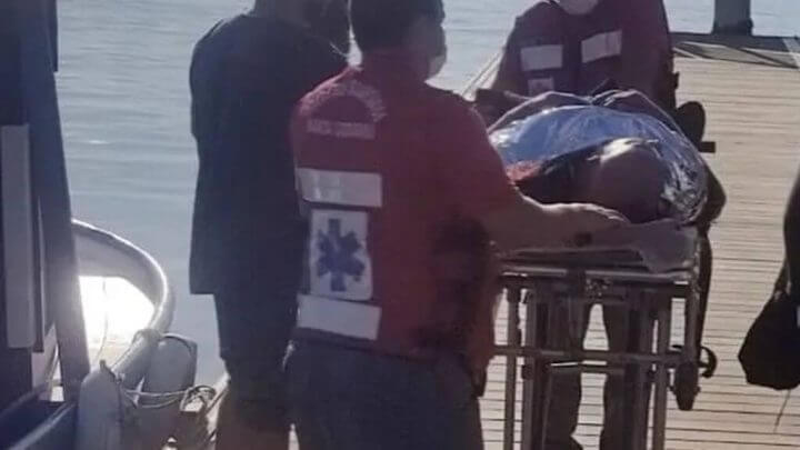 pescador resgatado em penha