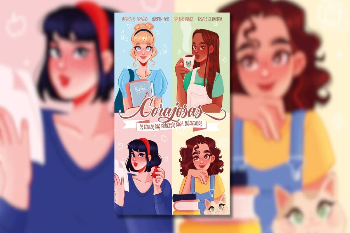 Capa do livro "Corajosas: Os contos das princesas nada encantadas"