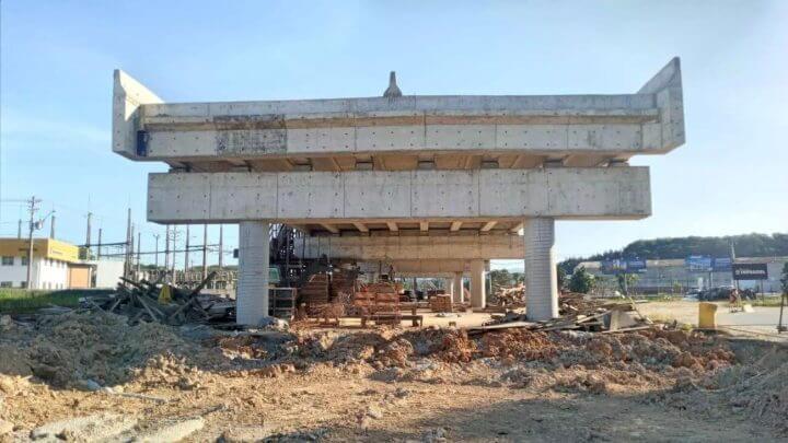 Único elevado em construção em Joinville fica no Distrito Industrial