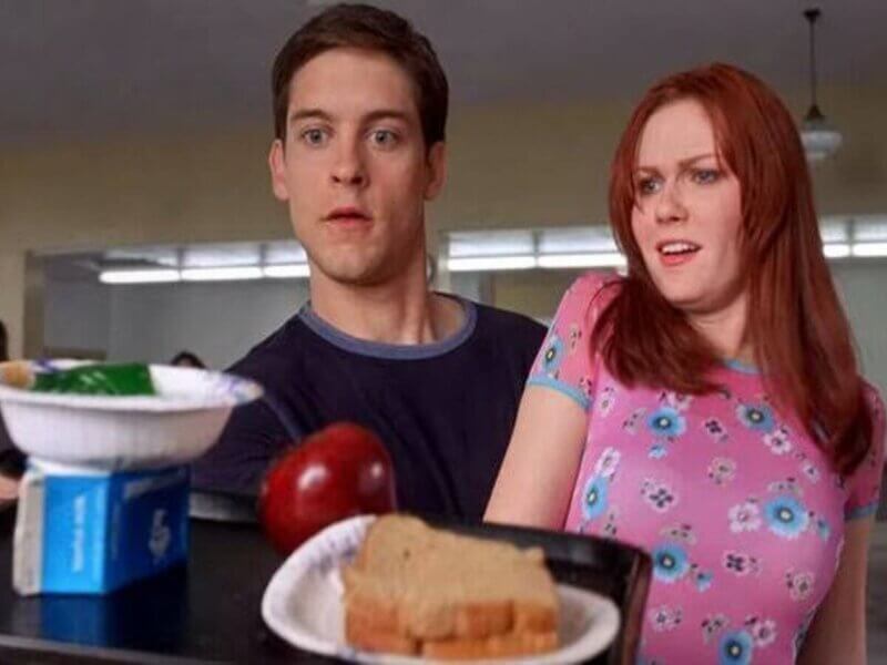 Cena do filme 'Homem-Aranha' de 2002
