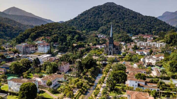 Vista panorâmica de Petrópolis