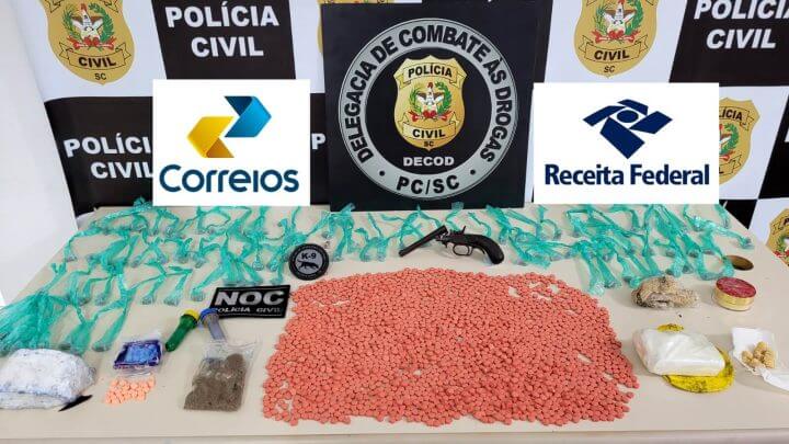 Drogas foram apreendidas nesta quinta-feira (15)