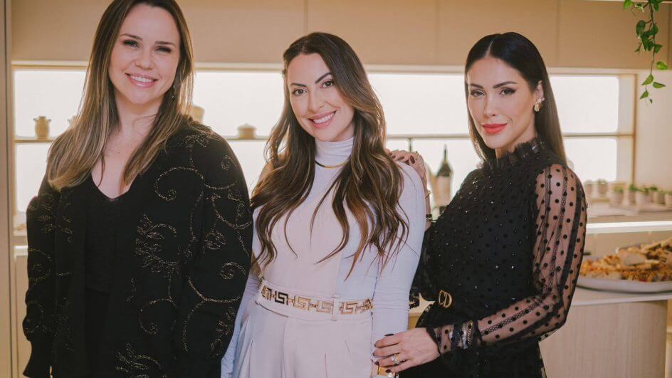 Fabiane Simonetto, Lia Hermann e Bella Falconi