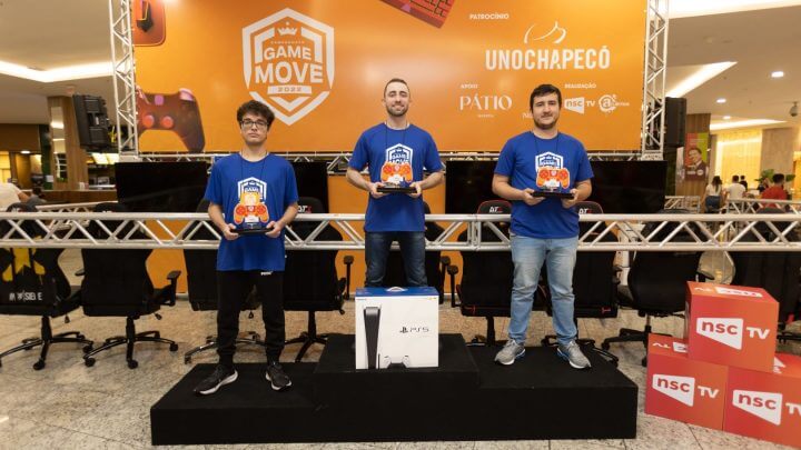 O Game Move está na 5ª edição e acontece nos dias 22 e 23 de julho no Pátio Shopping, em Chapecó.