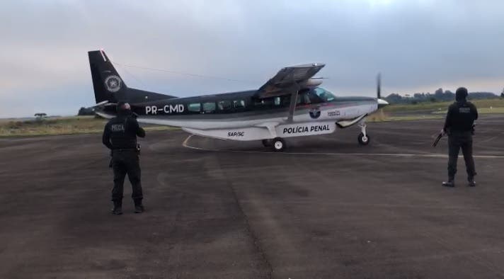 Avião do sistema prisional tinha alto custo e baixa utiização