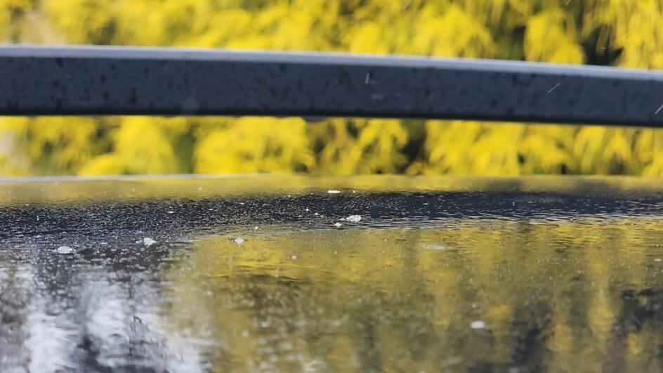 Esta é a primeira chuva congelante do inverno