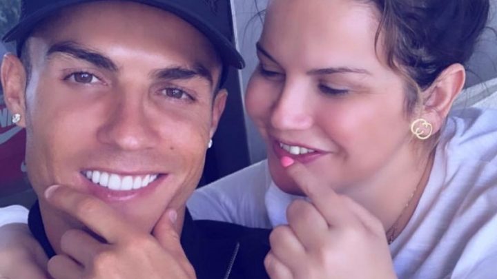 Cristiano Ronaldo com a irmã, Kátia Aveiro